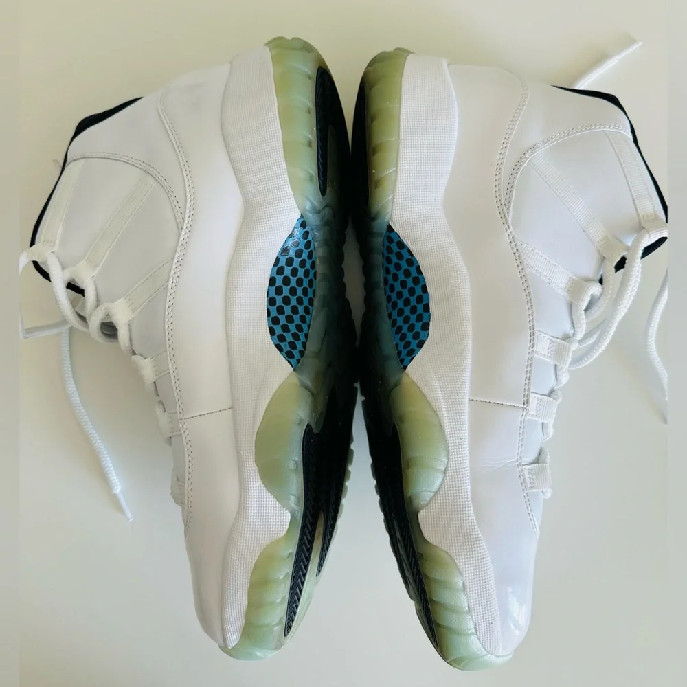 Men’s Air Jordan 11 Retro ‘Legend Blue’ 2014 White Size 12